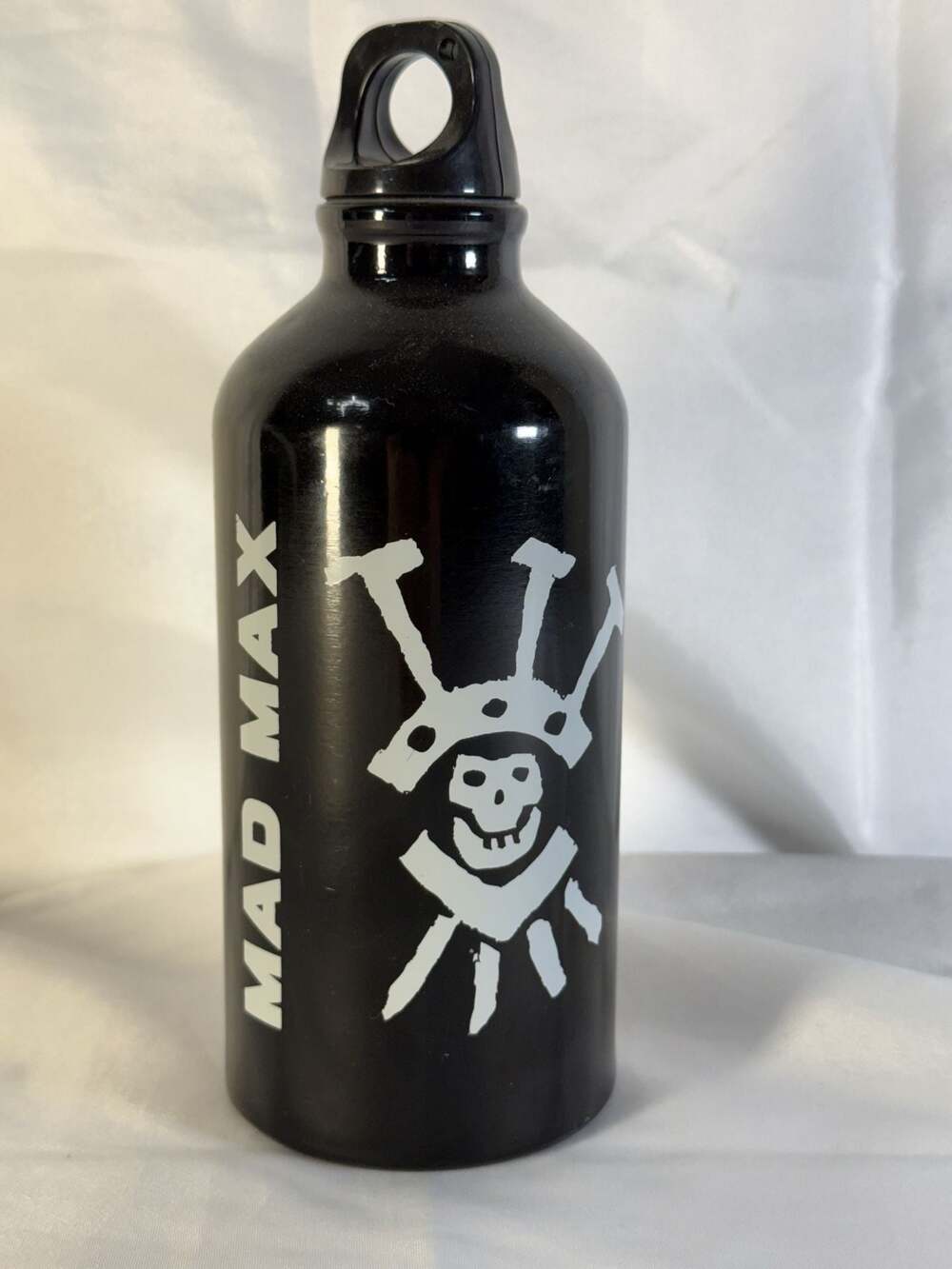 Mad Max Promotional Black Metal Water Bottle Canteen